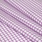 1 Yard Premium Lilac and White Checkered Wrinkle Resistant Dobby Cotton Shirting Fabric